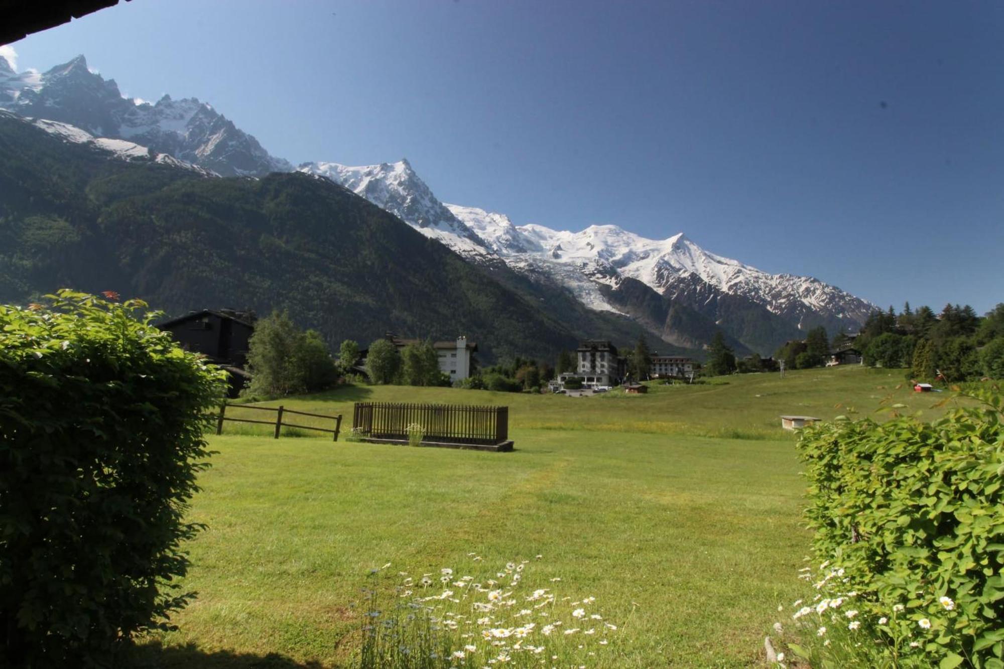 Le Savoy - Terrasse Avec Vue Sur Le Mont-Blanc Διαμέρισμα Σαμονί Εξωτερικό φωτογραφία